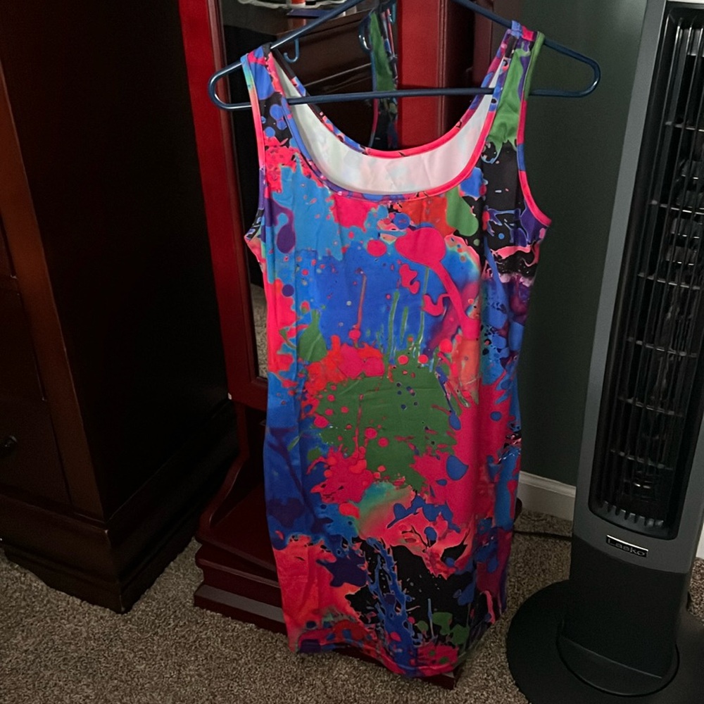 Cute summer tank dress! New!